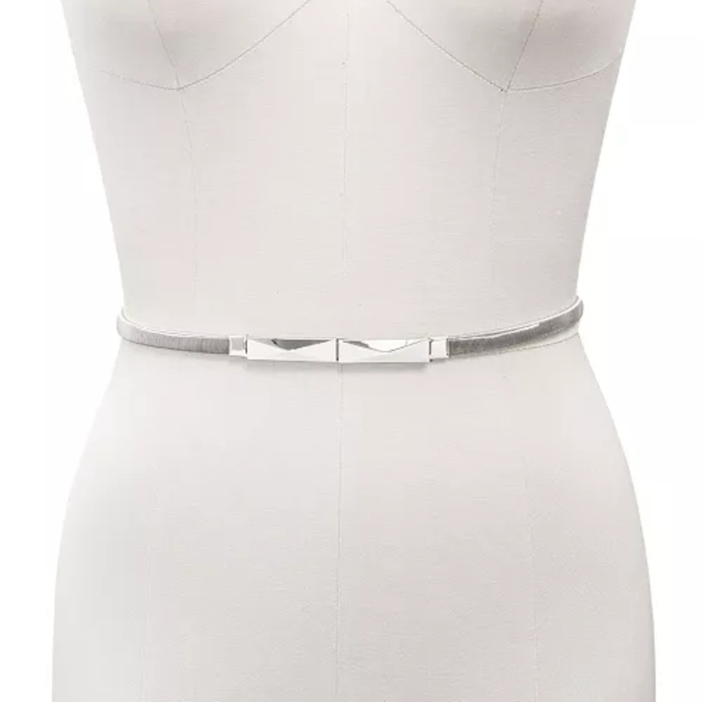 INC International Concepts Silver Women's Belt